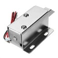 24V Dc Electric Lock Assembly Solenoid Long Locking Tongue