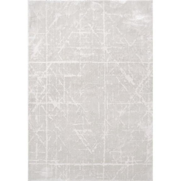 Arten 5.2 x 7 in. Arten Area Rug - Cream & Grey