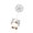 White, variant on lanema USB Desk Fan,Small Personals Table Fan 3 Speeds,Adjustable Mini Desktop Fan for Cooling Funny Duck Decors for Home Office