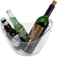 thumbnail image 5 of Cubo de hielo de plástico transparente - Recipiente de almacenamiento - Perfecto para botellas de vino, champán o cerveza, 5 of 7