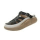 thumbnail image 5 of Sandalias de mujer, zapatos planos, zapatos blancos cómodos, sandalias antideslizantes para piscina y playa. Negro, 5 of 9
