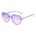 thumbnail image 1 of Gafas de sol infantiles con forma de corazón, bonitas y modernas, 400, aptas para la playa y actividades al aire libre, 1 of 3