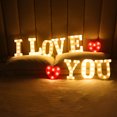 thumbnail image 3 of Fairnull LED Letter Light Switch Design Waterproof Plastic Alphabet Letter Night Light Lamp for Party Club Bar, 3 of 10
