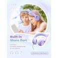 thumbnail image 3 of Auriculares iClever para niños con orejas de gato, LED, se iluminan Meow Donut, 3 of 6