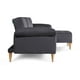 thumbnail image 4 of Sala Modular Reversible Makora Brunello Con Memory Foam, Color Gris Oxford, Lino Respaldo Reclinable De 3 posiciones., 4 of 10