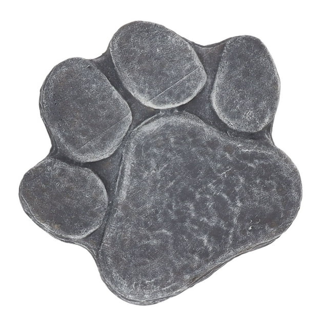 Animal de Compagnie Race Pierre Commémorative, Chien Empreinte Pierre Commémorative Bricolage Lettrage Chien Marqueur Animal Monument pour Extérieur Pelouse Patio