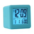thumbnail image 4 of Reloj despertador digital Macarena para dormitorio azul, 4 of 8