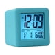 thumbnail image 4 of Despertador para dormitorio Despertadores digitales para niños Reloj de cabecera electrónico fácil de ver para decoración de mesita de noche de viaje Azul BLESIY Despertadores digitales, 4 of 8