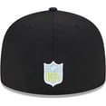 thumbnail image 4 of Men's New Era Black Las Vegas Raiders Multi 59FIFTY Fitted Hat, 4 of 6