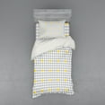 thumbnail image 1 of Ambesonne Abstract Bedding Set 3 Pcs, Repeating Polka Dots, Twin, Earth Yellow Pale Grey, 1 of 3