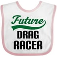 thumbnail image 3 of Inktastic Future Drag Racer Boys Baby Bib, 3 of 4