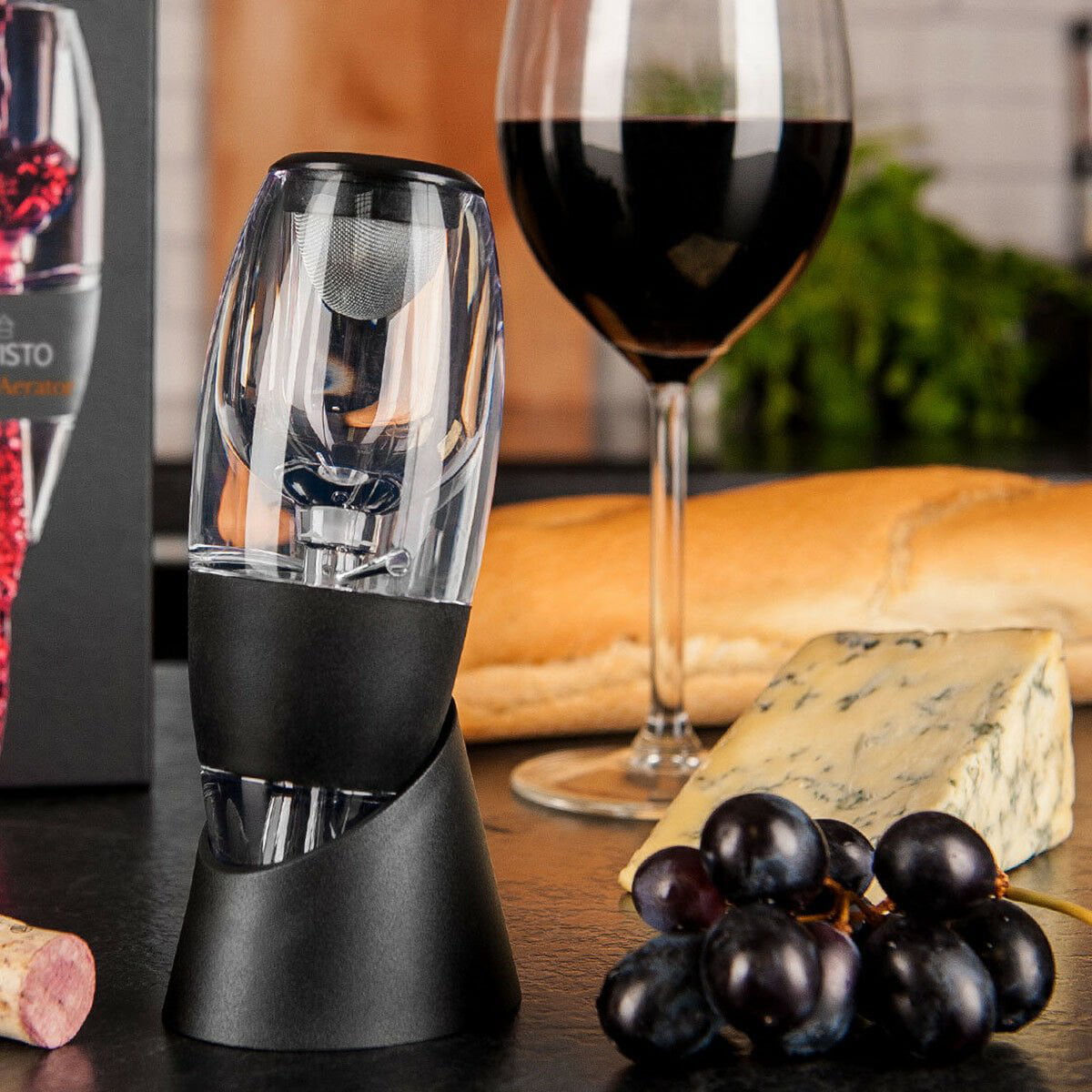 New Hot Decanter Red Wine Aerator Essential Set Gift 