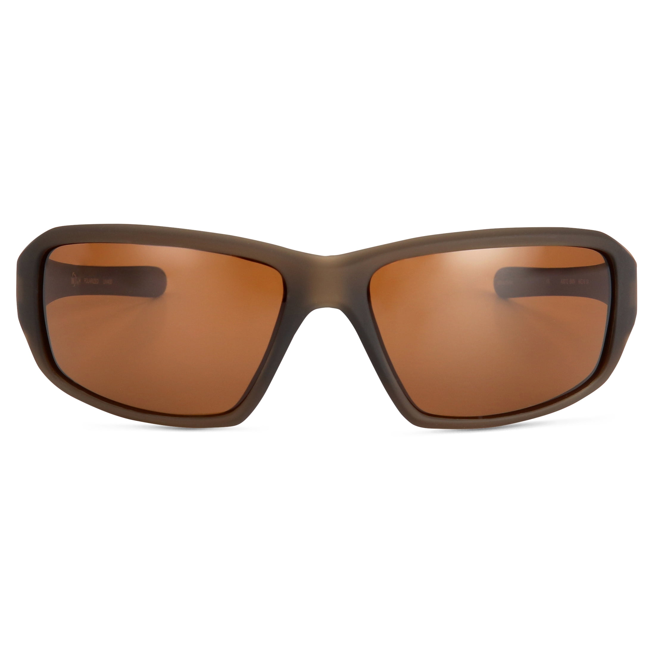 DNA Polarized Sunglasses, Unisex, A3012, Brown, 6418134