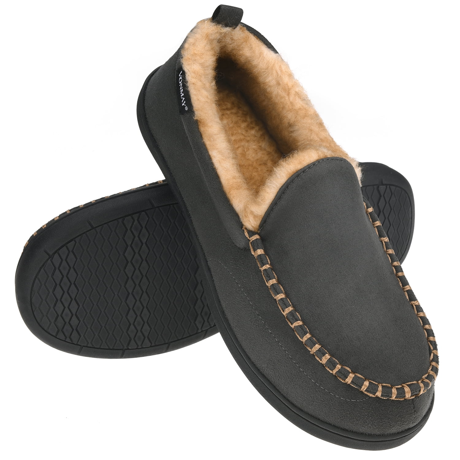 moccasin house slippers mens
