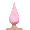 thumbnail image 6 of HPO Teen's Dwarf Wig | Neon Pink Tall Wig | Premium Breathable Capless Cap, 6 of 10