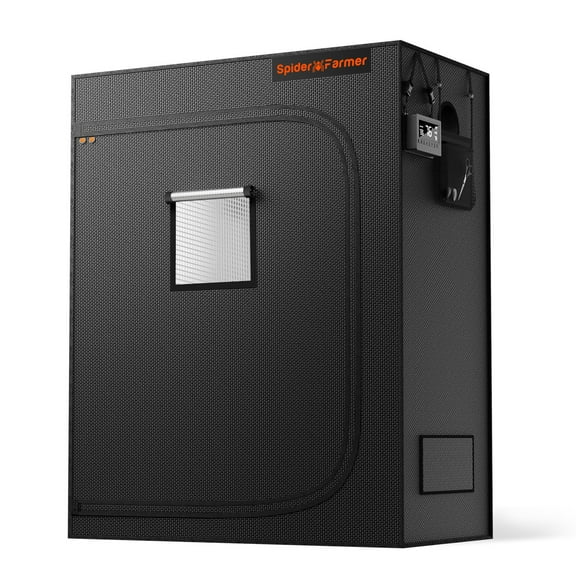 Spider Farmer 4’x2’x5′ 120cm x 60cm x 150cm Indoor Grow Tent 1680D Hydroponic Plant Room for Optimal Plant Growth & Climate Control