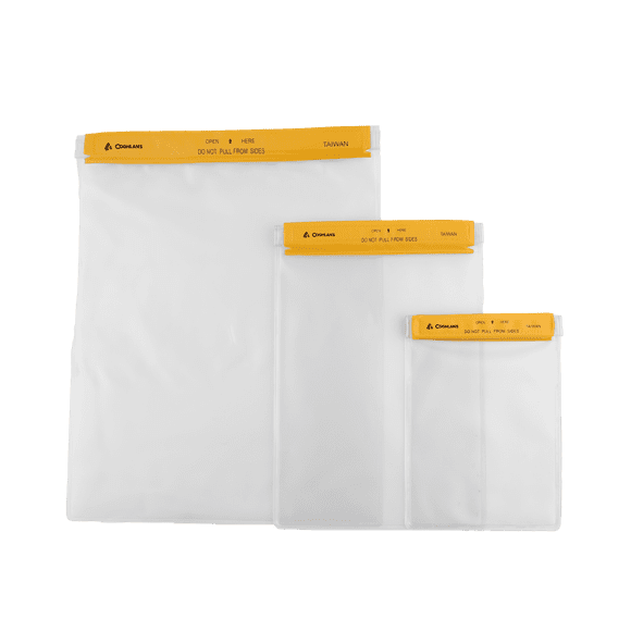Coghlan's — Lot de 3 pochettes résistantes à l'eau, rangement léger et durable pour matériel de voyage et de camping