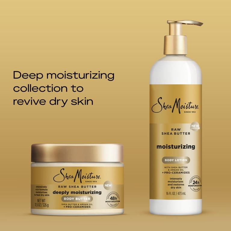 SheaMoisture Raw Shea Butter Moisturizing Body Lotion, 16 oz photo 6