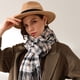 thumbnail image 5 of Bufanda de otoño invierno para mujer, bufanda Sugezi de flujo clásico, cálida bufanda a cuadros MFZFUKR CPB-YY184-2, 5 of 5