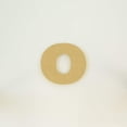thumbnail image 4 of Package of 1, 10 Inch X 3/4" Thickness MDF Letter o in The Arial Font, Thick, Lower Case for Art & Craft Project, Made in USA, 4 of 4