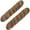 C, variant on 12.5 inch Artificial PU Bread Realistic Fake Food for Display Decoration Faux Long Baguette Dessert Photography Props - 2pcs