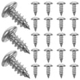 thumbnail image 1 of HEATSHAKING 100 Pcs Vis Métalliques Auto-Taraudeuses en Acier Inoxydable pour Petites Réparations, 1 of 6