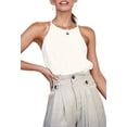 thumbnail image 1 of Womens Tops Sleeveless Halter Racerback Summer Basic Tee Shirts Cami Tank Tops Beach Blouses, 1 of 5
