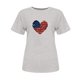 thumbnail image 4 of Camisetas de Manga Corta para las Mujeres Día de la Independencia Impresión Básica Camiseta de Verano, Cuello Redondo Casual Camiseta Blusa, 4 of 4