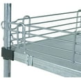 thumbnail image 2 of Nexel 188CP81 Nexel Ledge for Solid Shelves, 60"L X 4"H, Chrome, 2 of 2