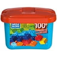 thumbnail image 1 of Mega Bloks Junior Builders Building Tub with Building Blocks- 100 Pieces, 1 of 8