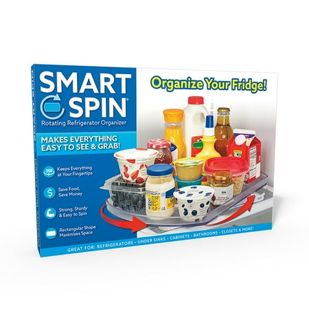 Ontel Smart Spin Rotating Refrigerator Organizer