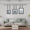 thumbnail image 5 of Lavish Home 1-inch Curtain Rod with Fluted Ball Finials for Windows 48-84" (Antique Black), 5 of 6
