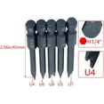 thumbnail image 2 of HUGFEGWE U Shape Screwdriver Bits, U4+U5+U6+U7+U8 Magnetic U Shape Head Magnetic Screwdriver Bit, with 1/4 Inch Hex Shank, 65mm Length S2 Steel Screw Driver Kit Tools, for Repair Work, 1 Set, 2 of 7