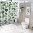 thumbnail image 7 of Orinice Green Eucalyptus Shower Curtain Sage Green Botanical Plant Shower Curtains for Bathroom Decor  Nature Leaf Waterproof Fabric Shower Curtains 36x72, 7 of 7