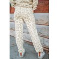 thumbnail image 5 of Ensemble Lounge pour Femmes avec Pull et Pantalon à Cordon en Léopard Blanc, 5 of 5