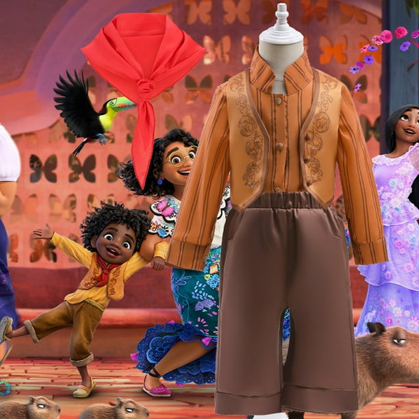 Encanto Antonio Encant Costume, Madrigal Encant, Cosplay, Prince Shirt