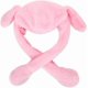 thumbnail image 3 of Child Gril Cute Plush Bunny Hat Animal Tiger Rabbit Cap with Moving Ears, 3 of 4