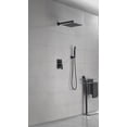 thumbnail image 6 of 10 inch Shower Head Bathroom Luxury Rain Mixer Shower Complete Combo Set Wall Mounted, 6 of 12