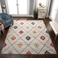 thumbnail image 2 of Tavon Geometric Lattice Indoor Area Rug, 2 of 4