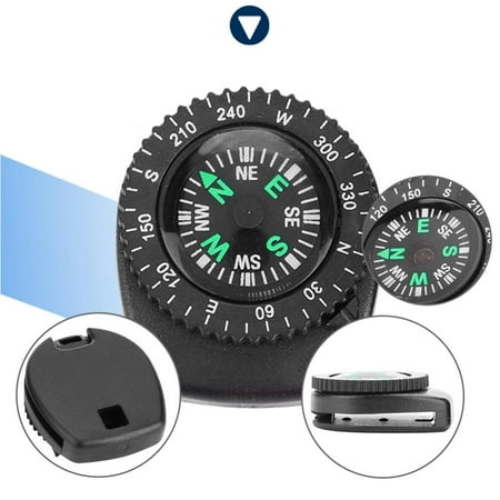 2pcs portable watch band slip slide navigation wrist slide compass
