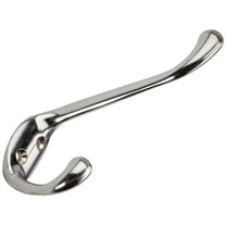 National Hardware Heavy-Duty Nickel Wardrobe Hook N248-252