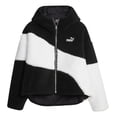thumbnail image 2 of Chamarra Puma Mujer Sherpa Blanco Negro Peluche Casual blanco XS, 2 of 8