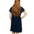 thumbnail image 2 of LazyOne Women's Nightgown, Funny V-Neck Sleep Shirt for Women (Roll With It, S/M), 2 of 7