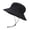 Black, variant on Under$5 Womens Sun Hat Unisex Waterproof Packable Bucket Hat Wide Brim Outdoor Sun Hat with Wind Strap Lightweight Fisherman Cap Gsakboxl