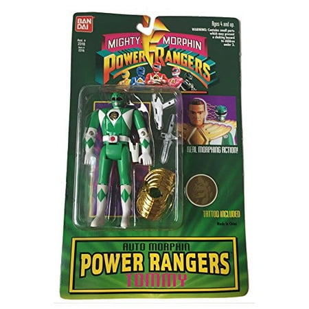 Mighty Morphin Power Rangers TOMMY THE GREEN RANGER 5" Action Figure (1994 BanDai)