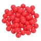 thumbnail image 1 of Paquete de 25 bolas de plástico PP de 14 mm, bolas de plástico sólidas G2 de precisión, rojas, 1 of 6