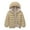 Khaki, variant on XBASW Kids Baby Winter down Coats Light Puffer Jacket for Boys Girls Hooded Cotton Zipper Jacket Outwear for Toddler 3-11Y