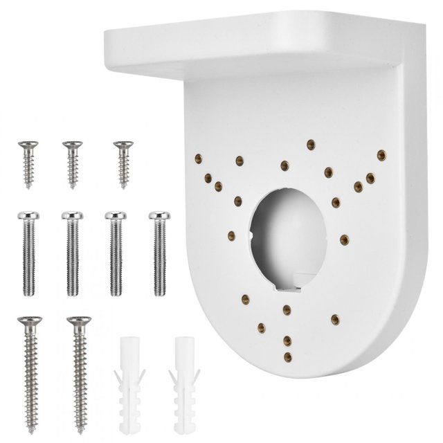 Soporte De Montaje En Pared Ajustable Soporte De Plástico Para Cámara Ip De Seguridad Hikvision/Dahua Inevent AF000392-00