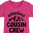 thumbnail image 3 of Instant Message - Adventure Cousin Crew - Toddler & Youth Girls Short Sleeve Graphic T-Shirt, 3 of 6