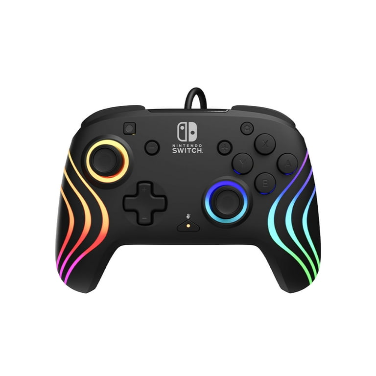 PDP Afterglow Wave Wired Controller Grey for Nintendo Switch OLED